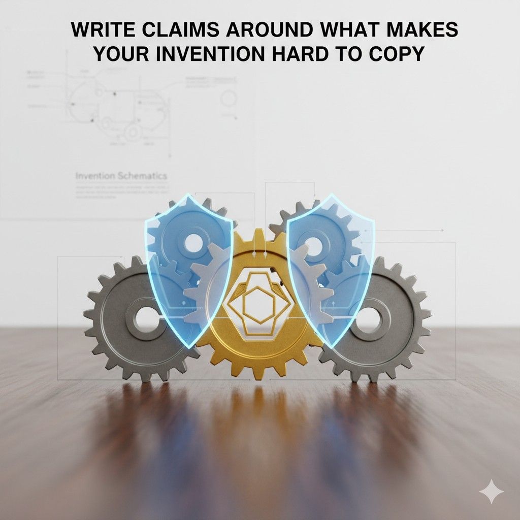 But under that feature is usually a technical method that makes the feature possible in a commercially meaningful way. That hidden method is often the stronger claim target.