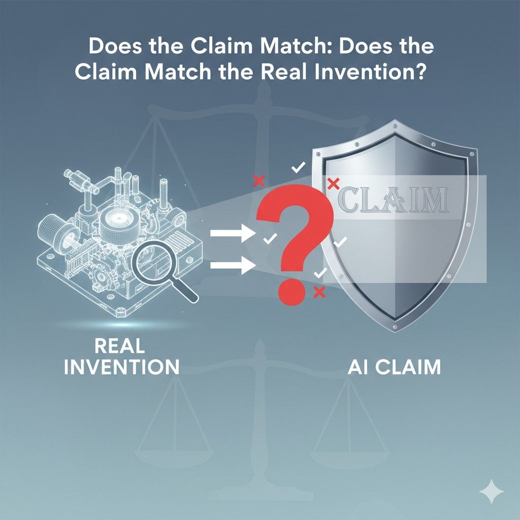This is a big issue in software and AI-heavy companies. A workflow can look simple on the surface while hiding a highly original internal method.