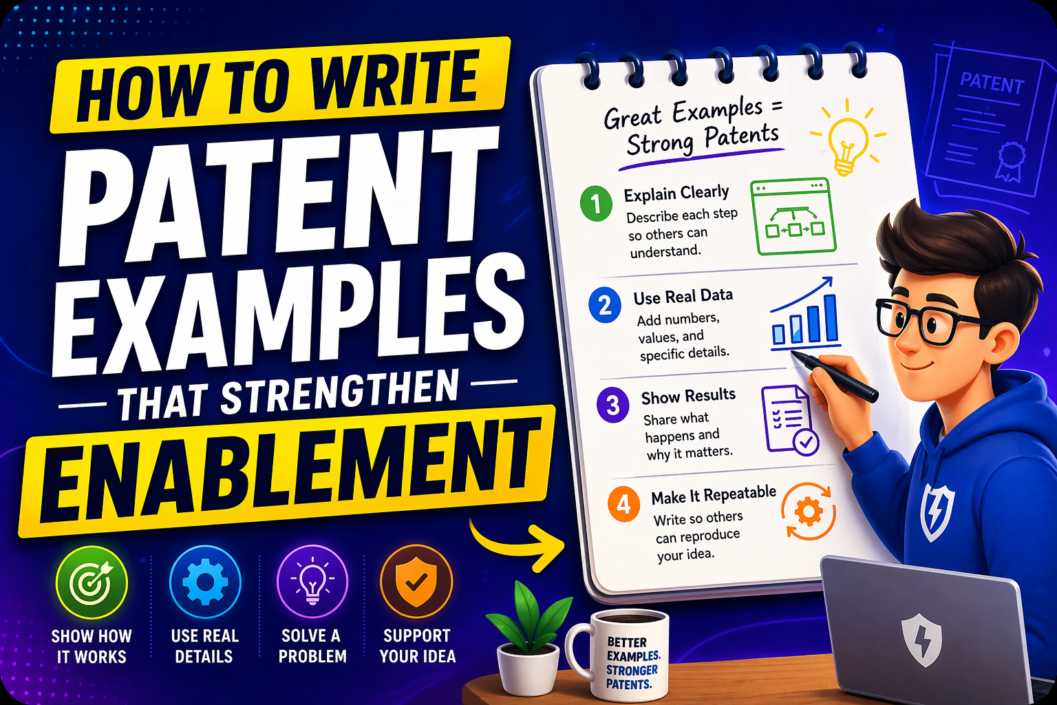How to Write Patent Examples That Strengthen Enablement