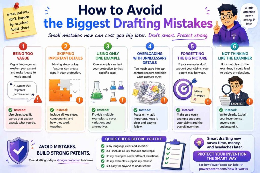 The biggest mistake is mixing truth states. Do not write a future implementation in a way that sounds like it already happened. 