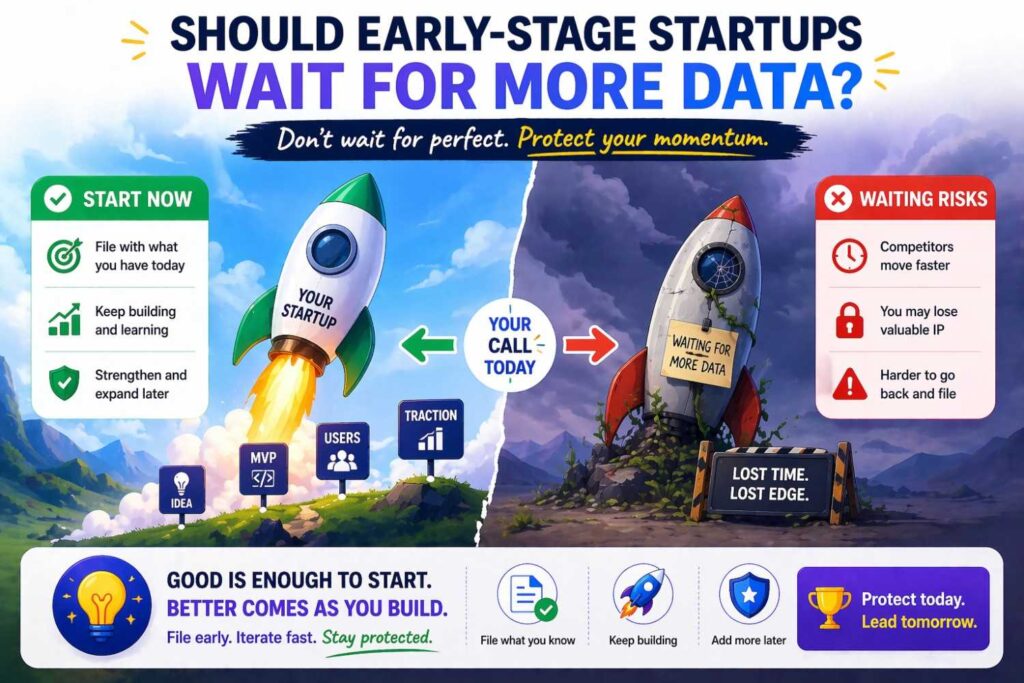 Waiting can make sense in some narrow situations, but many startups wait for the wrong reasons