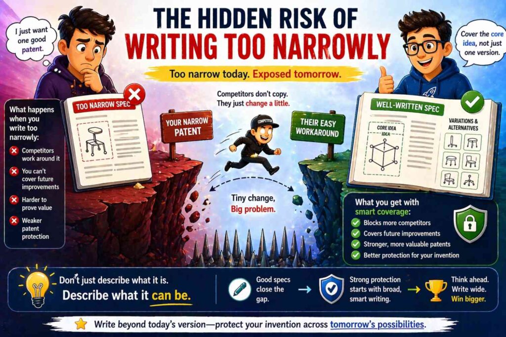 Founders often think that being specific is always good