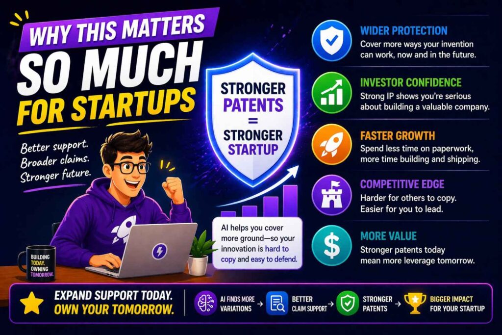 A startup’s first patent filing often carries more weight than people realize.
