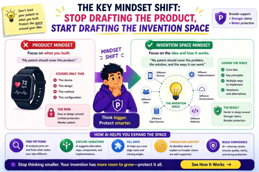This one shift alone can improve the quality of a patent draft more than most teams expect.