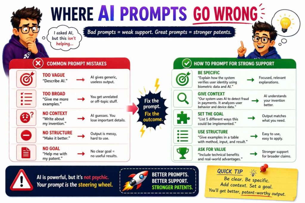 It helps to be honest about the bad patterns too.