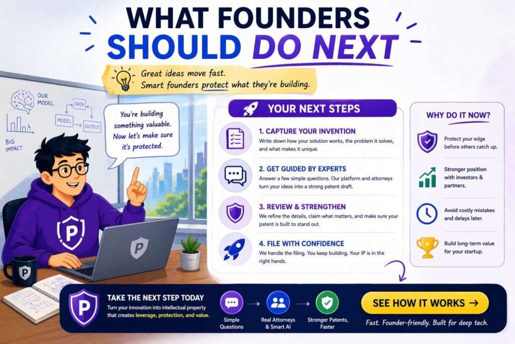 If you are a founder, engineer, or inventor, the practical lesson is simple.