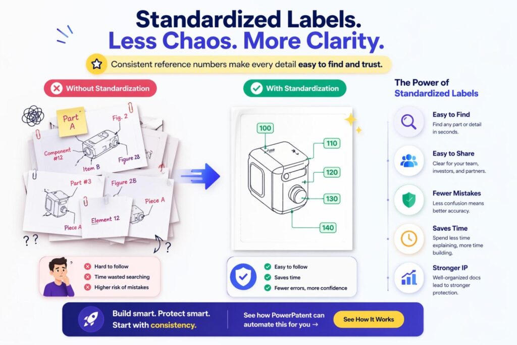 Automatic consistency gets much easier when the team uses standard labels.