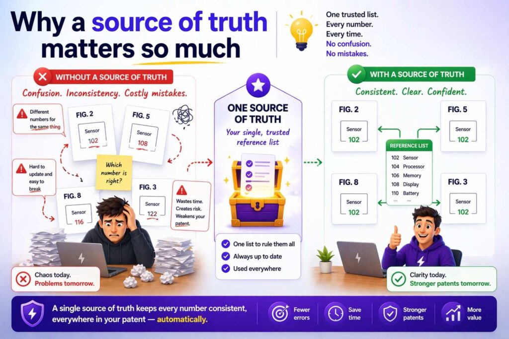 In any technical workflow, the source of truth is the place you trust most.