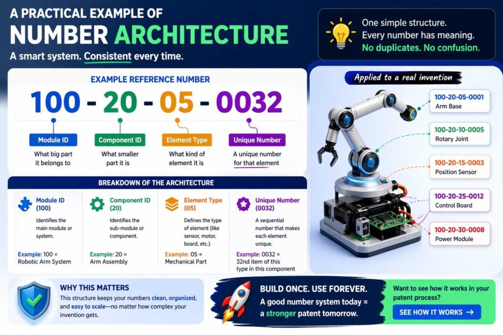 Let us say your invention includes four major figure types.