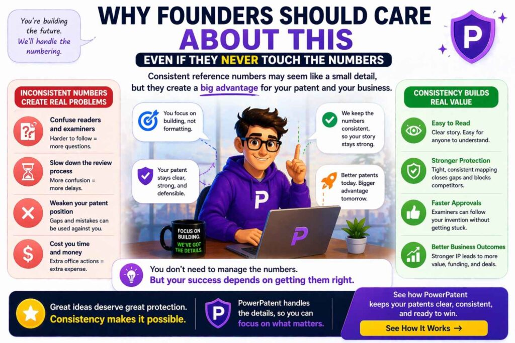 A founder may think this is all internal drafting detail.