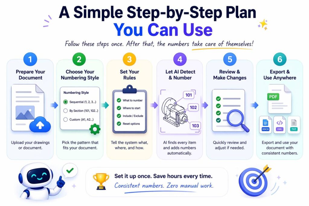 If you want to start improving reference numbering now, begin with a simple plan.