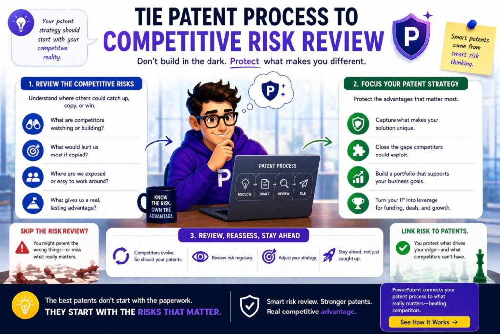 A strong patent process becomes even more useful when it connects directly to competitive thinking.