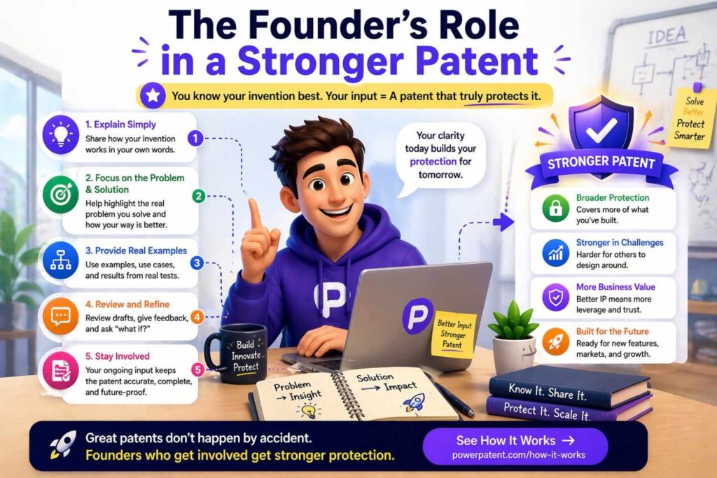 Founders sometimes think patents are something they hand off.