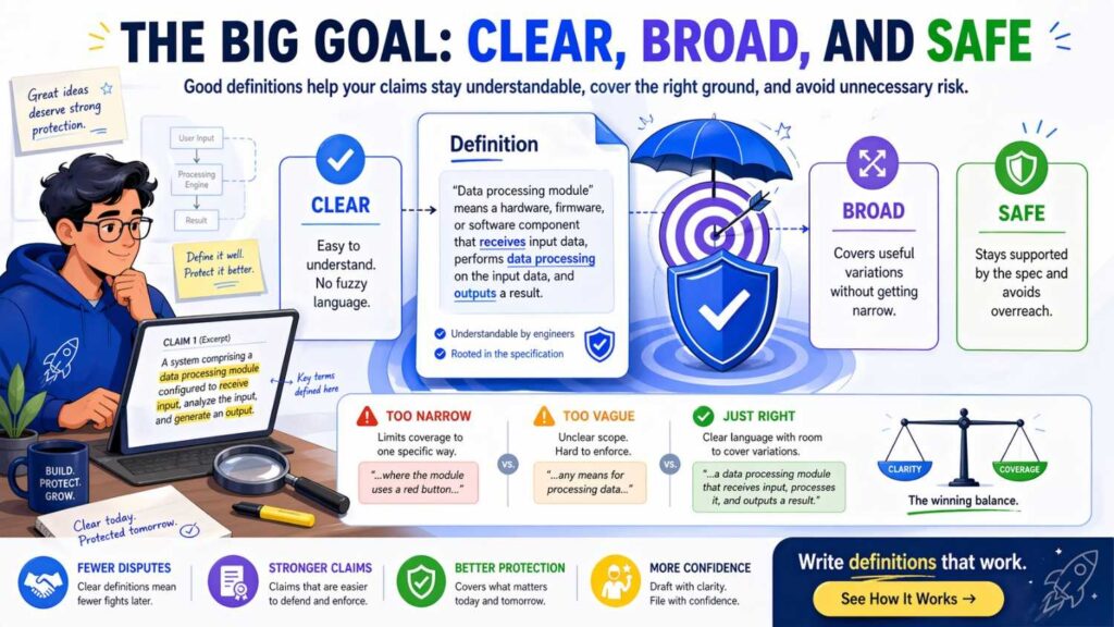 It must be clear enough that people understand it.