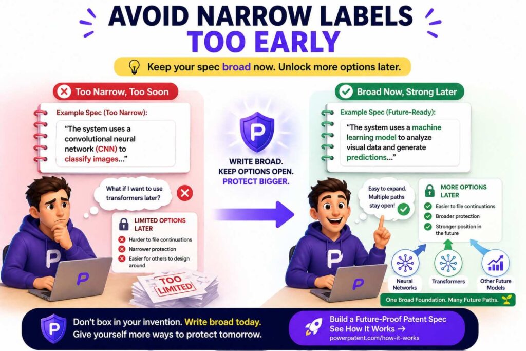 The names you use can shape the spec.