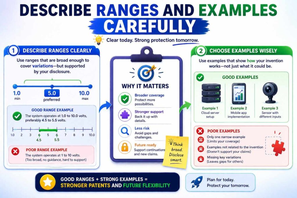 Numbers can help. But they can also narrow the spec.