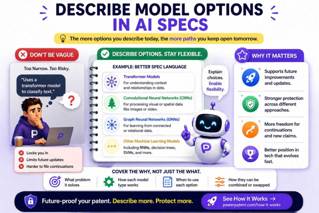 AI specs should be written with extra care because models change fast.