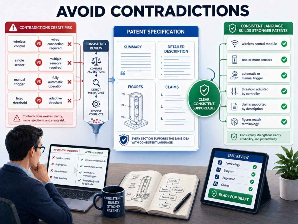 A rich spec may include many options. That is fine.