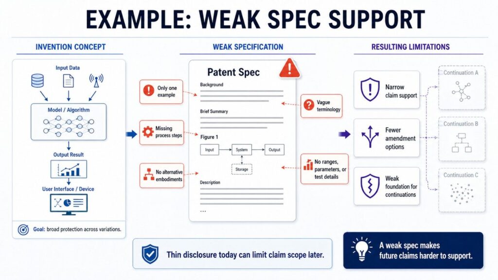 It may not support many continuations.