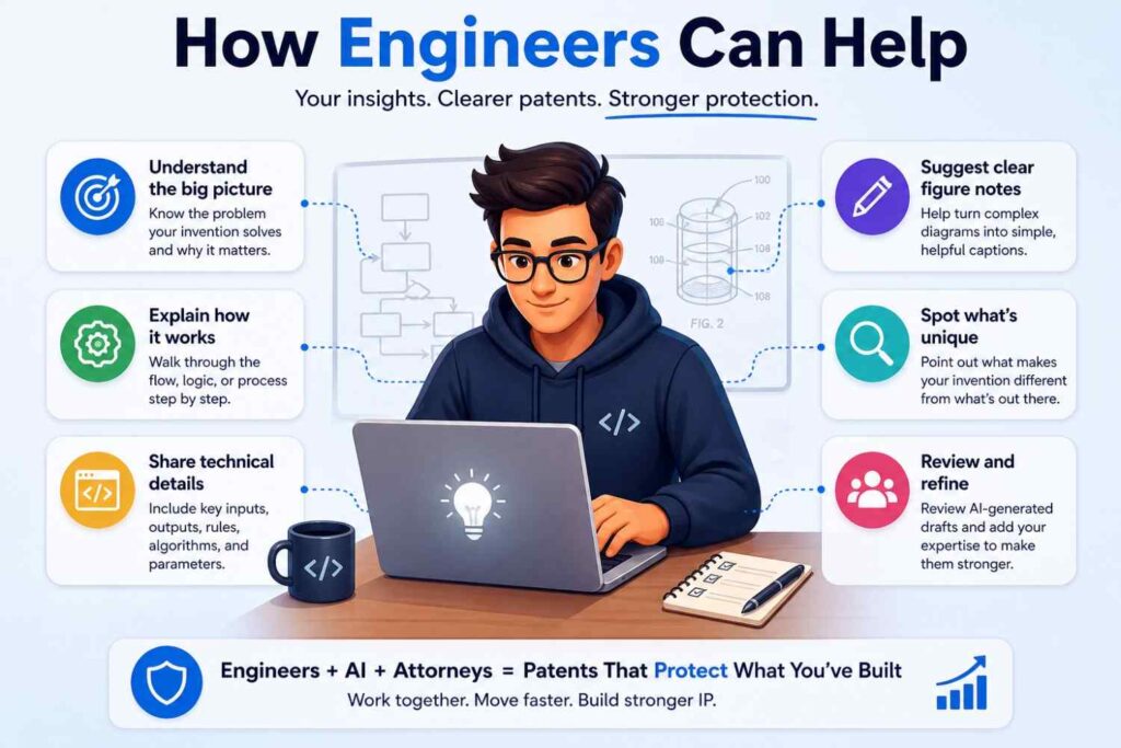 Engineers are the best source of figure accuracy.