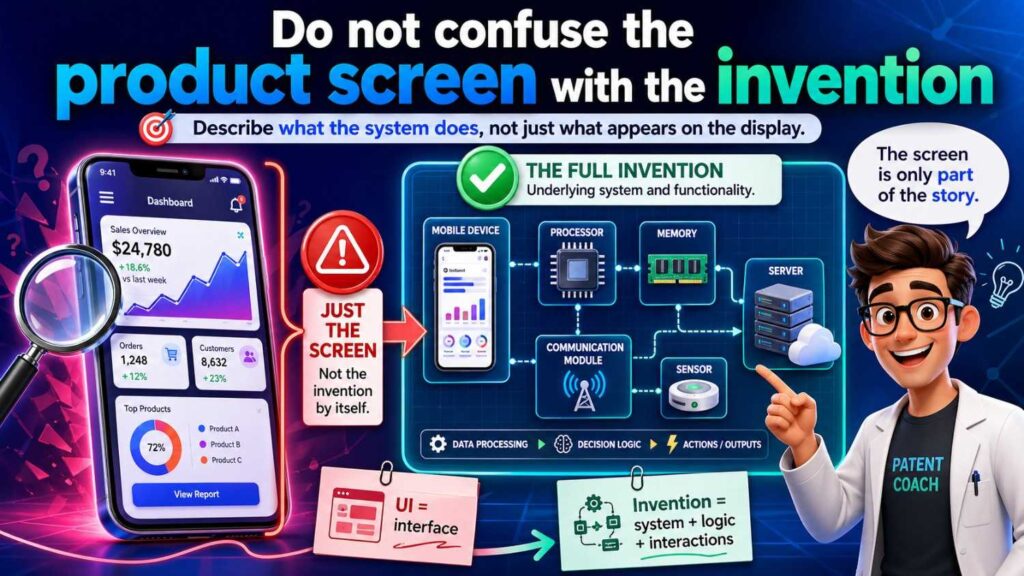 But patents should protect the invention under the product.