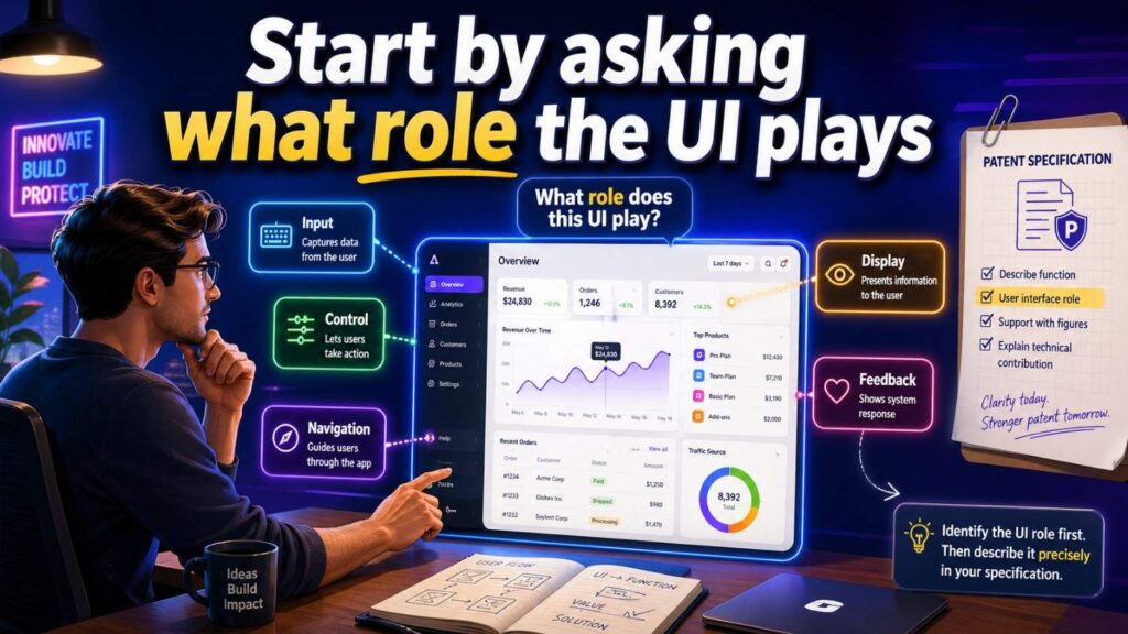 What does this interface do for the invention?