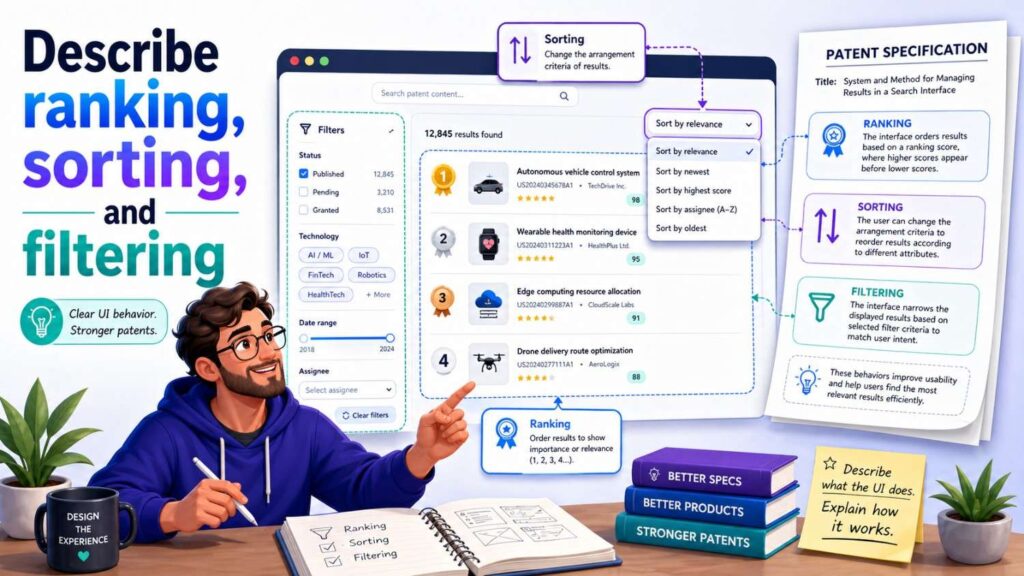 Many user interfaces help users manage lots of information.