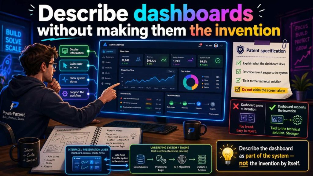 A dashboard should usually be described as one kind of user interface.