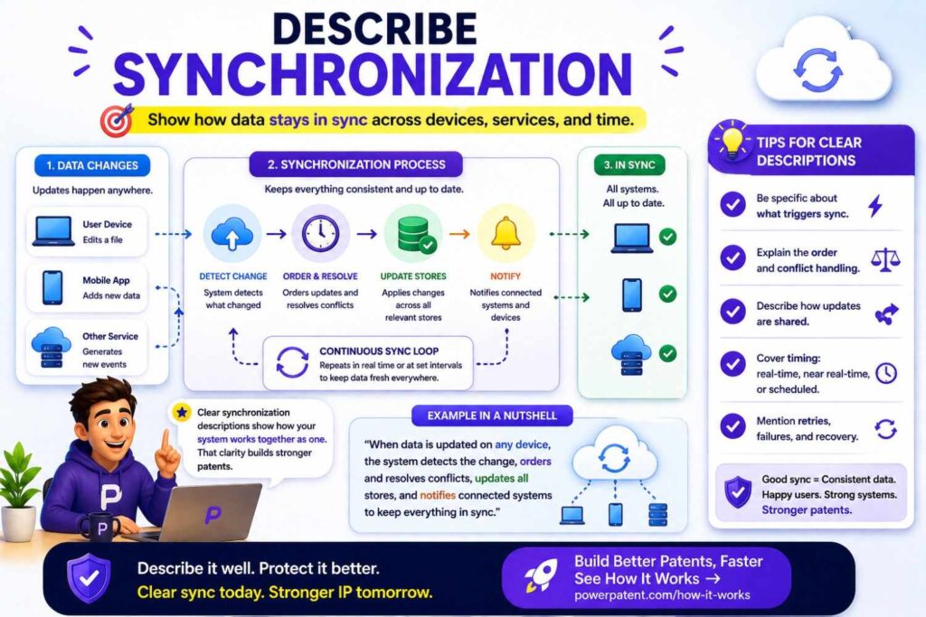 When local and remote systems both store data, synchronization may matter.