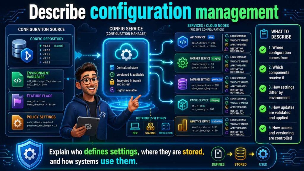 Cloud systems often rely on configuration.