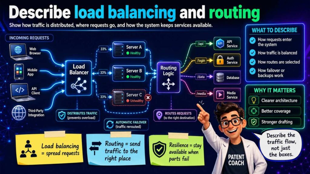 Routing can be central to some inventions.