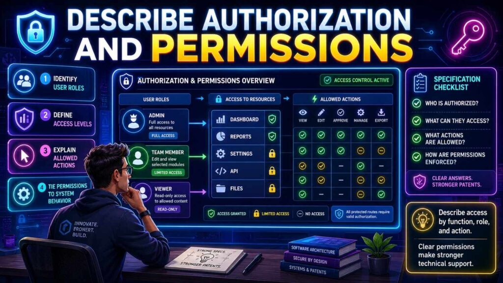 Authorization decides what a user or system can do.
