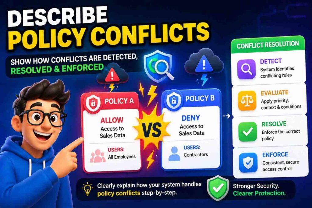 Sometimes policies conflict.