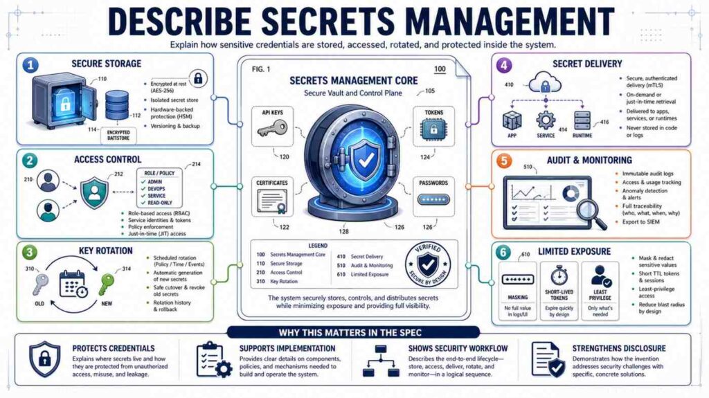 Secrets management can be a strong security area.