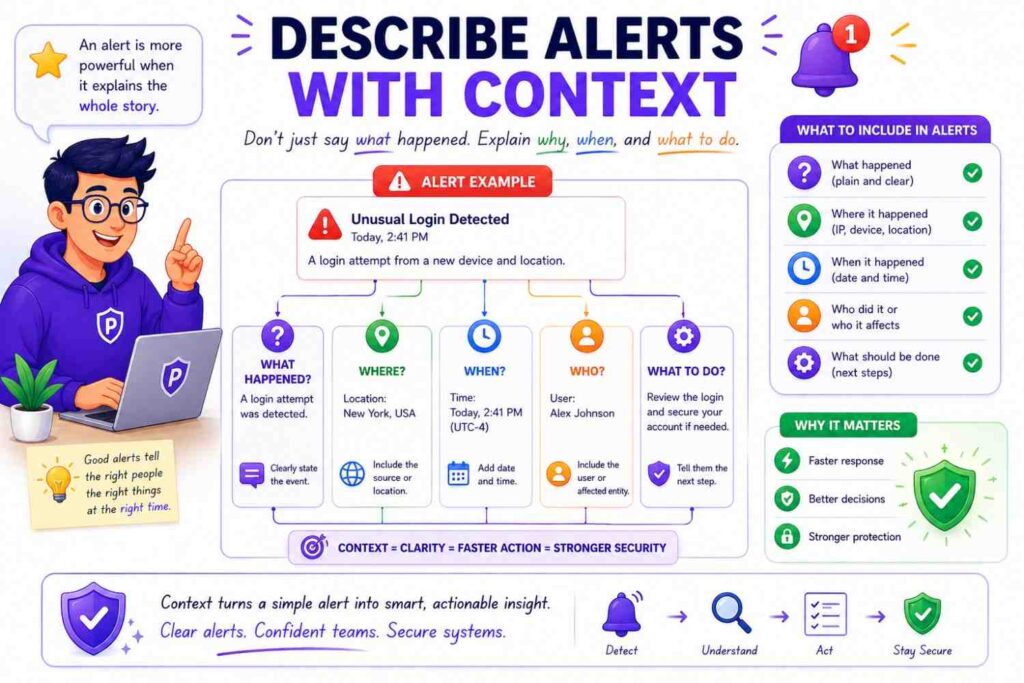 Alerts are common. But vague alerts are not useful.