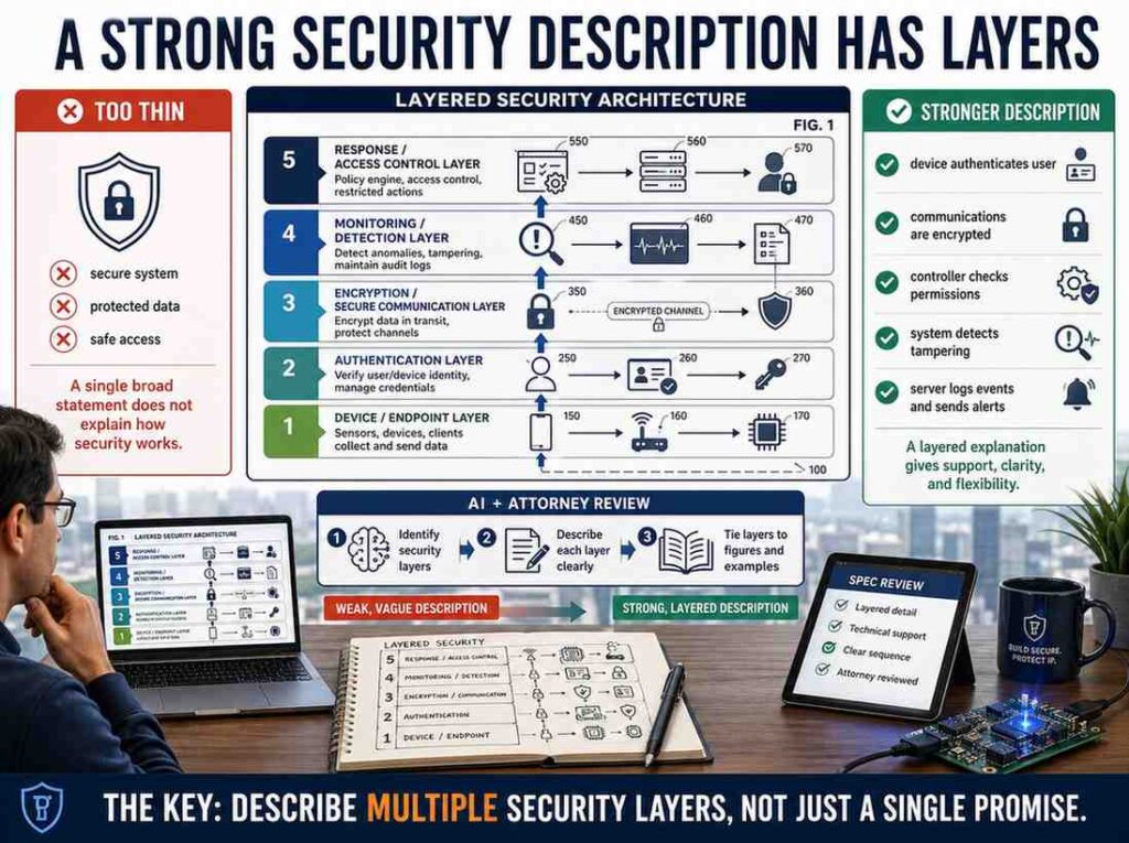 The first layer is the plain statement: