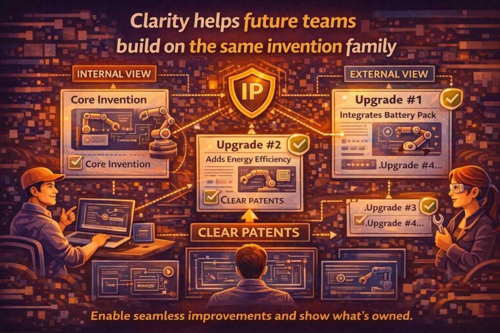 As a company grows, the people handling product and IP may not be the same people who were there at the start.