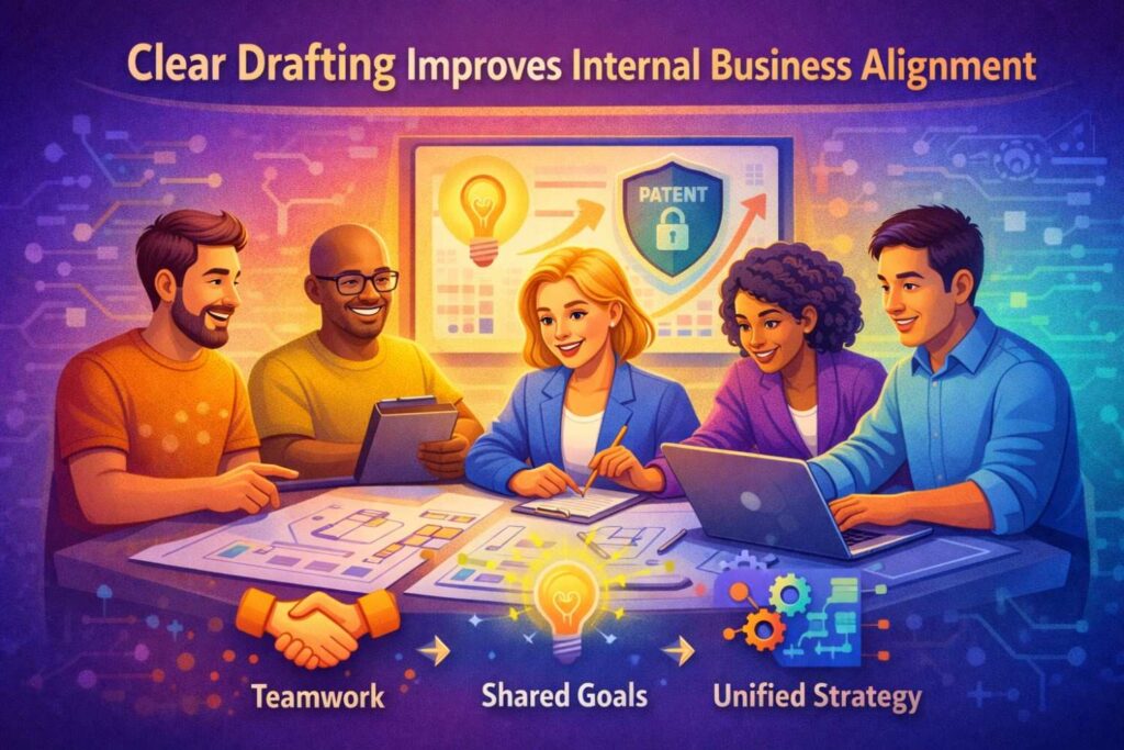 A patent specification is not only for outside readers.