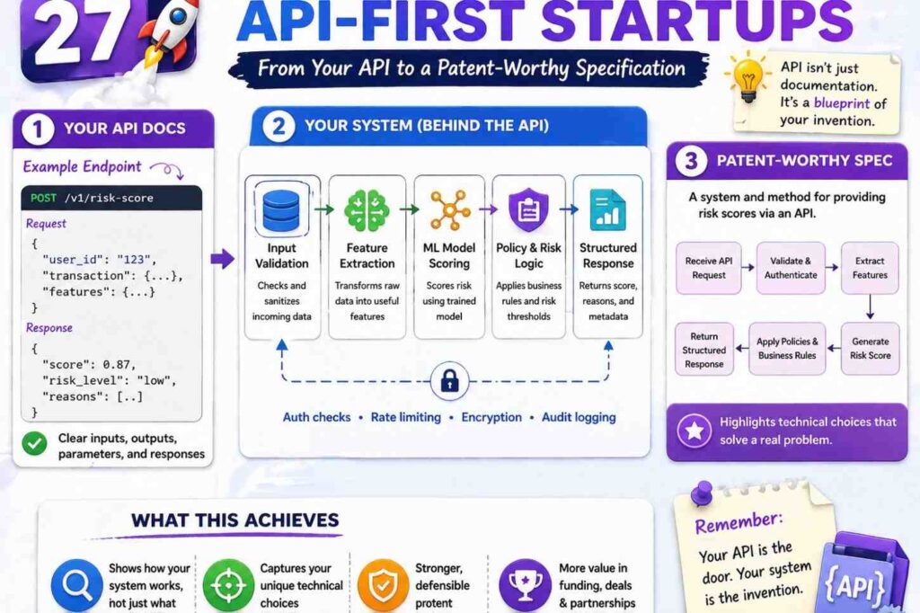 Some startups are API-first. The source code may be simple at first, but the API design is the product.