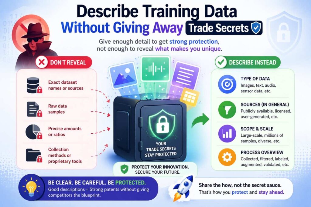 Some teams hold back too much because they fear disclosing proprietary datasets. 