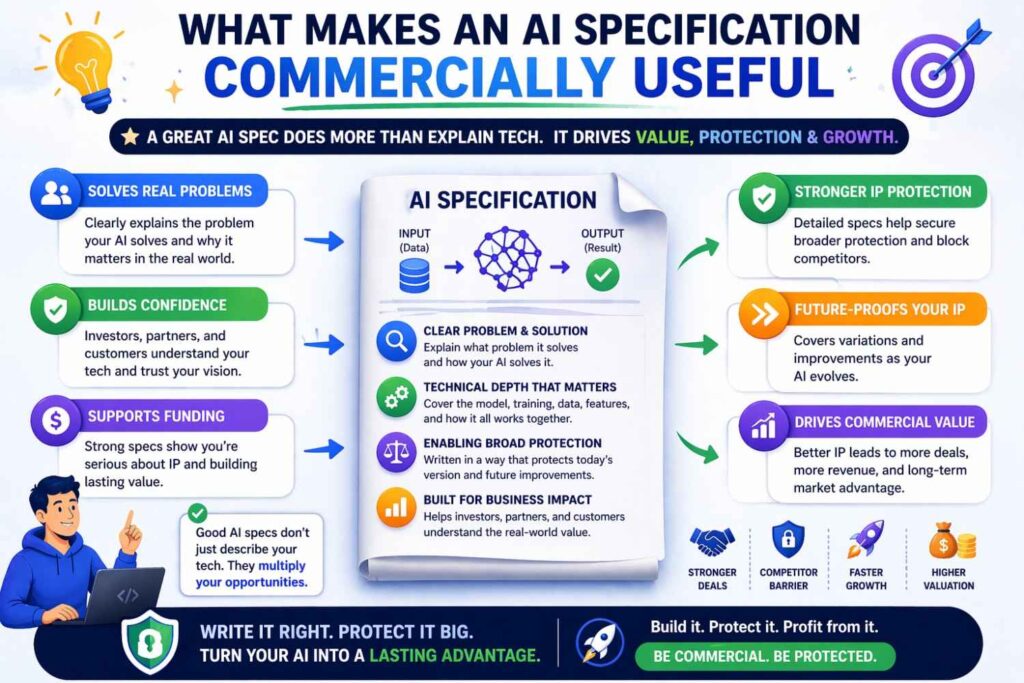 A commercially useful AI patent is not just one that gets granted