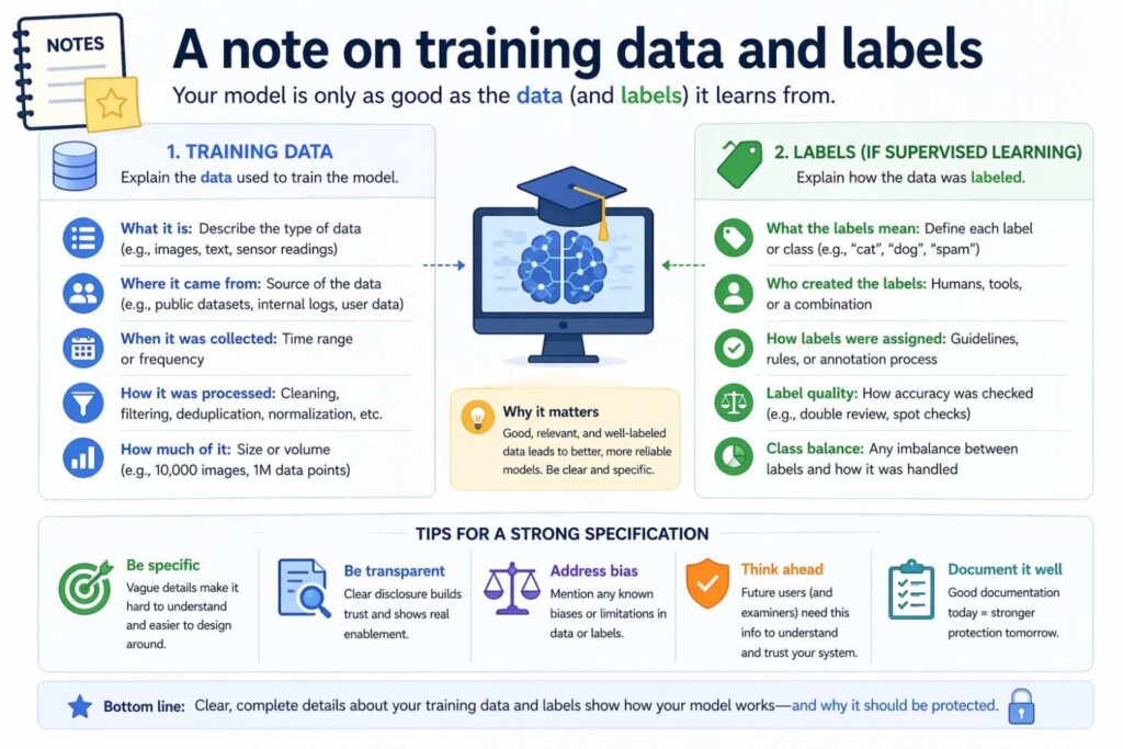 Sometimes the inputs and outputs you need to describe are not only run-time inputs and outputs