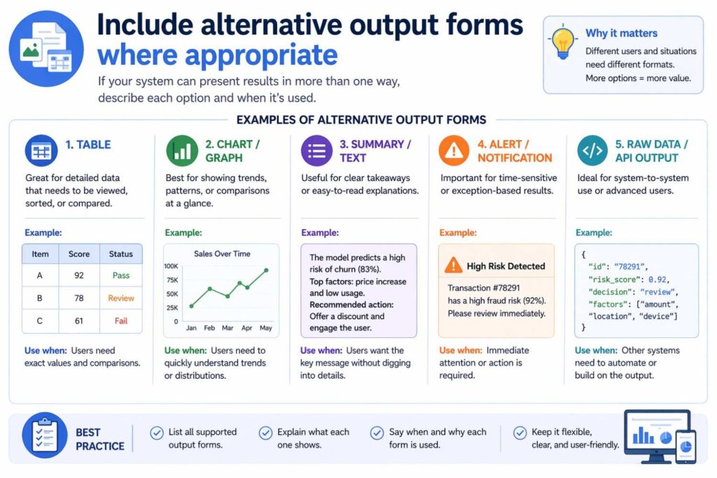 A lot of patents become too narrow because they describe only one exact output.