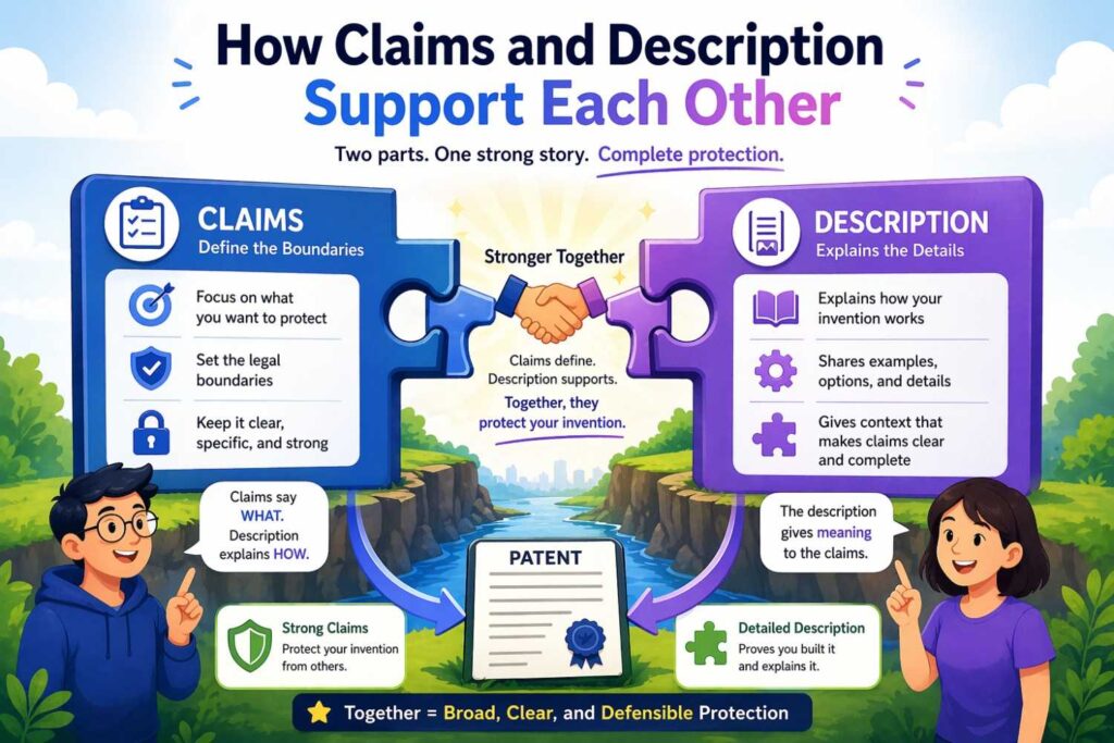 Even though this article is mainly about the description section, it helps to understand why this work matters for claims.