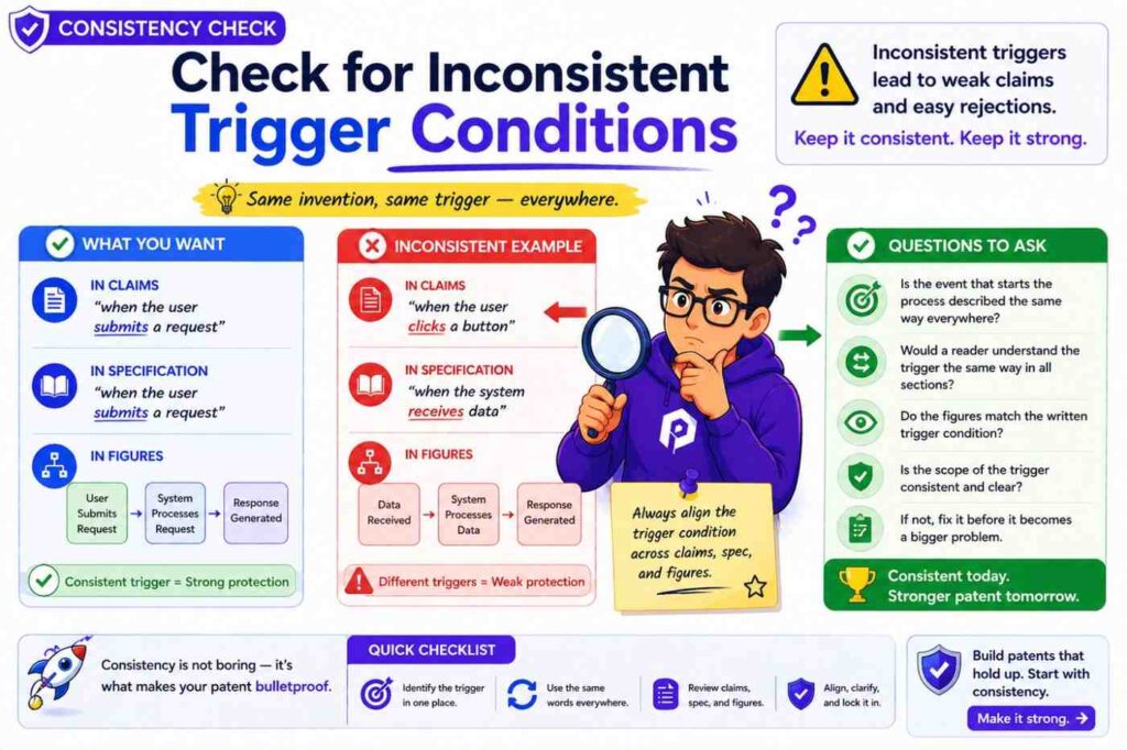 Many inventions act when a condition is met.