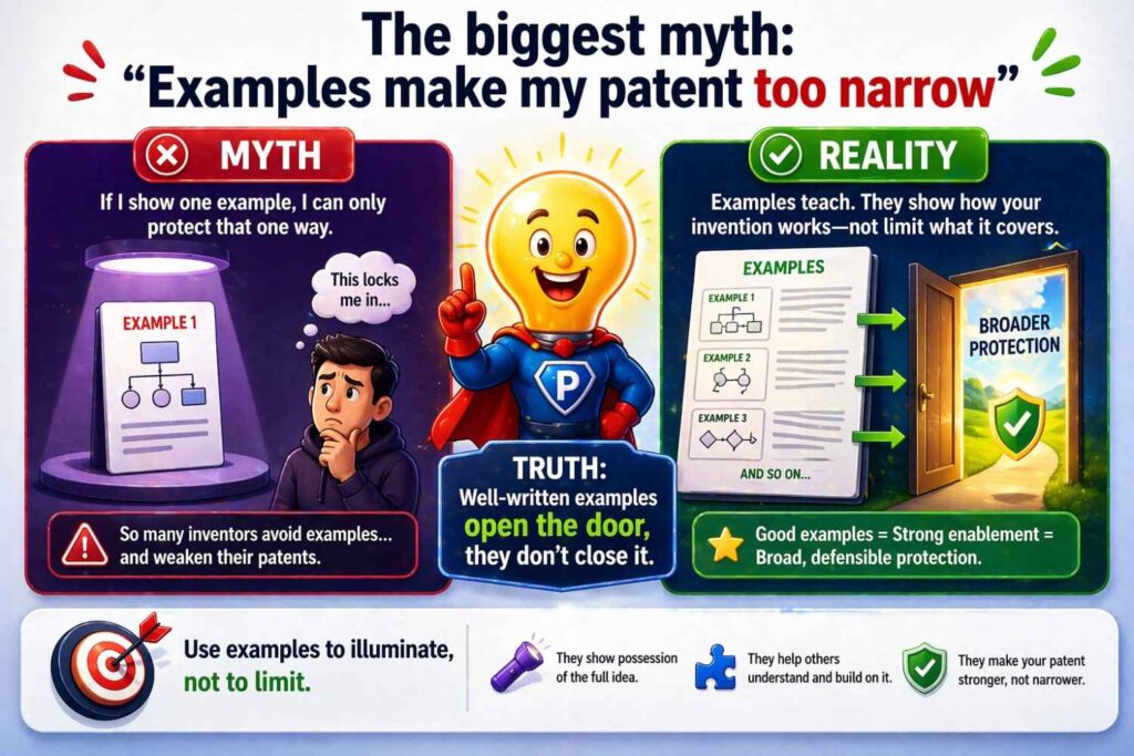 This fear stops many people from writing the kind of examples they need.