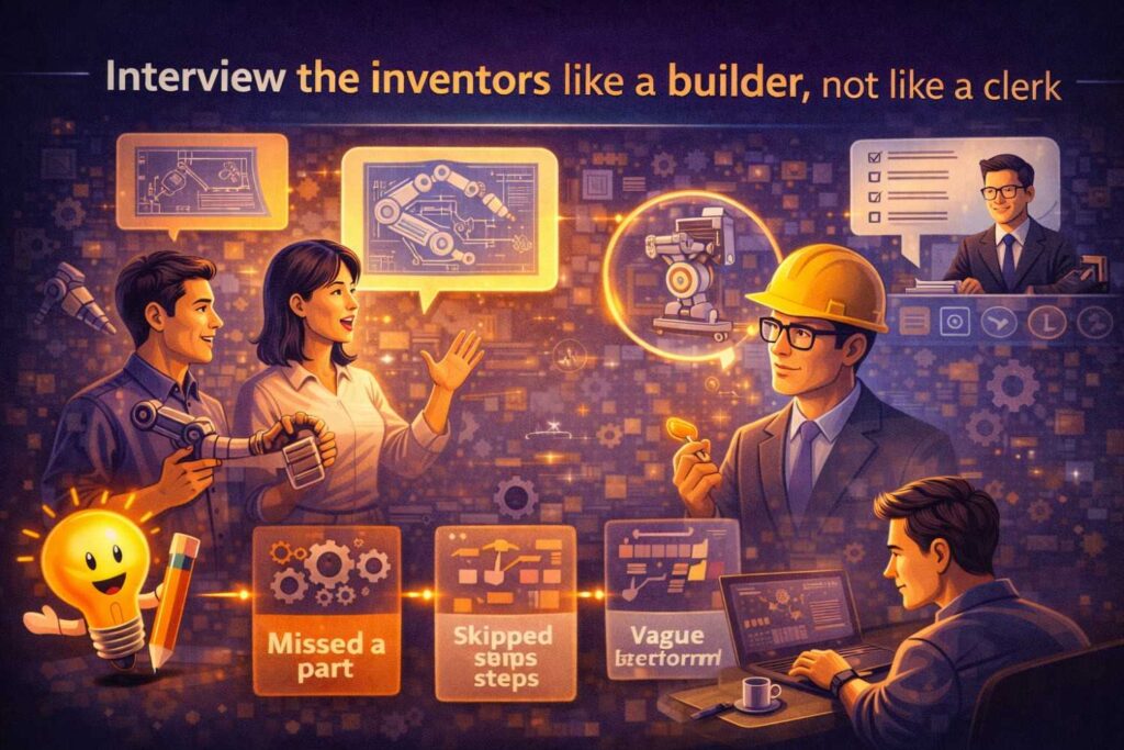 A weak invention interview feels like form filling. A strong one feels like product deep work.