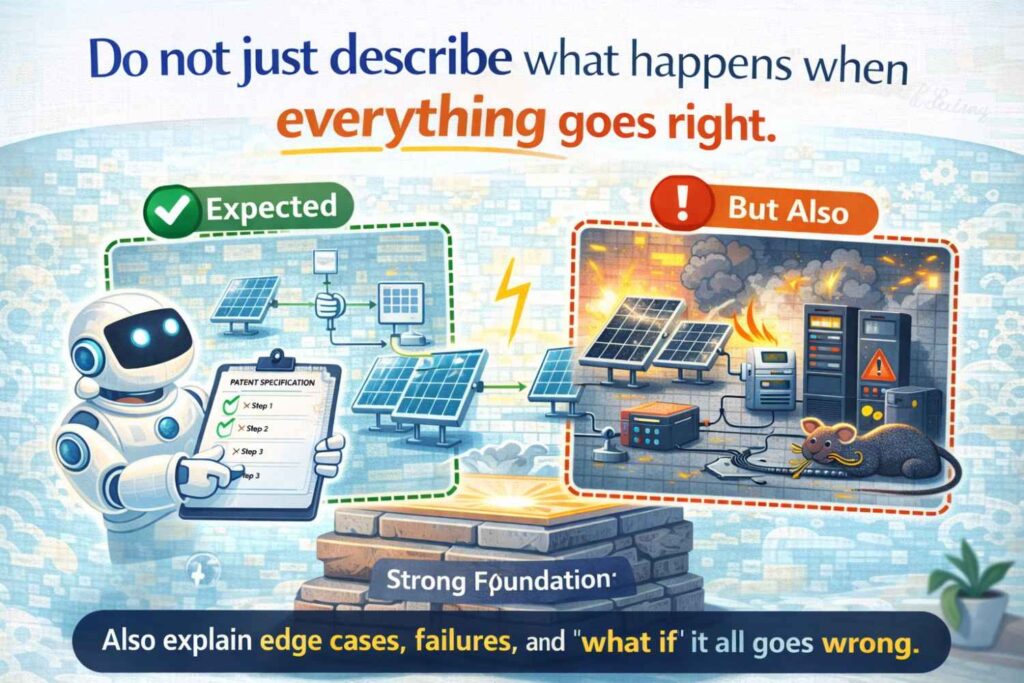 Real systems handle edge cases. Real inventions often shine most when the situation is messy.