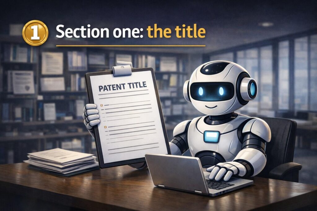 A good title tells the reader what the invention is about without being overly narrow.