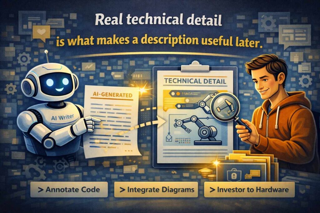 A description with real technical detail is more useful across the whole business.